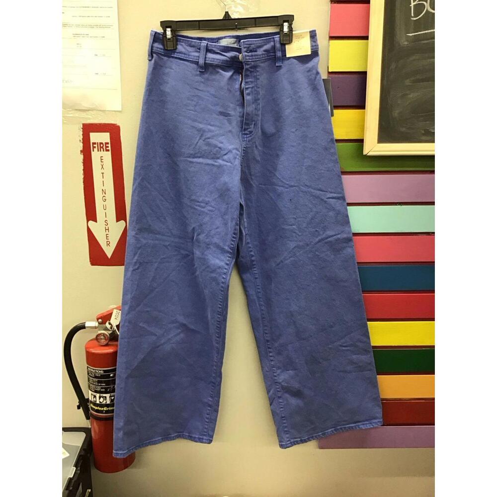 Universal thread sailor wide leg blue jeans size 10 high rise new from target